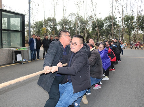 舉辦迎新年職工趣味運動會，共度歡樂時光