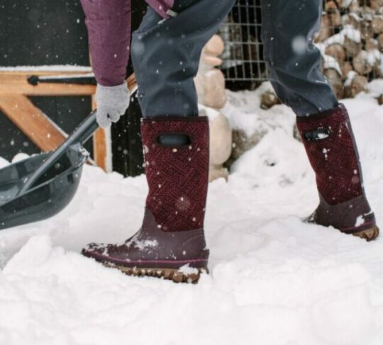 comfortable snow boots